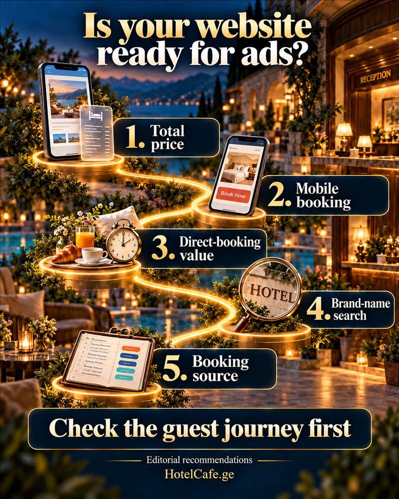 Direct hotel bookings checklist before increasing hotel advertising spend