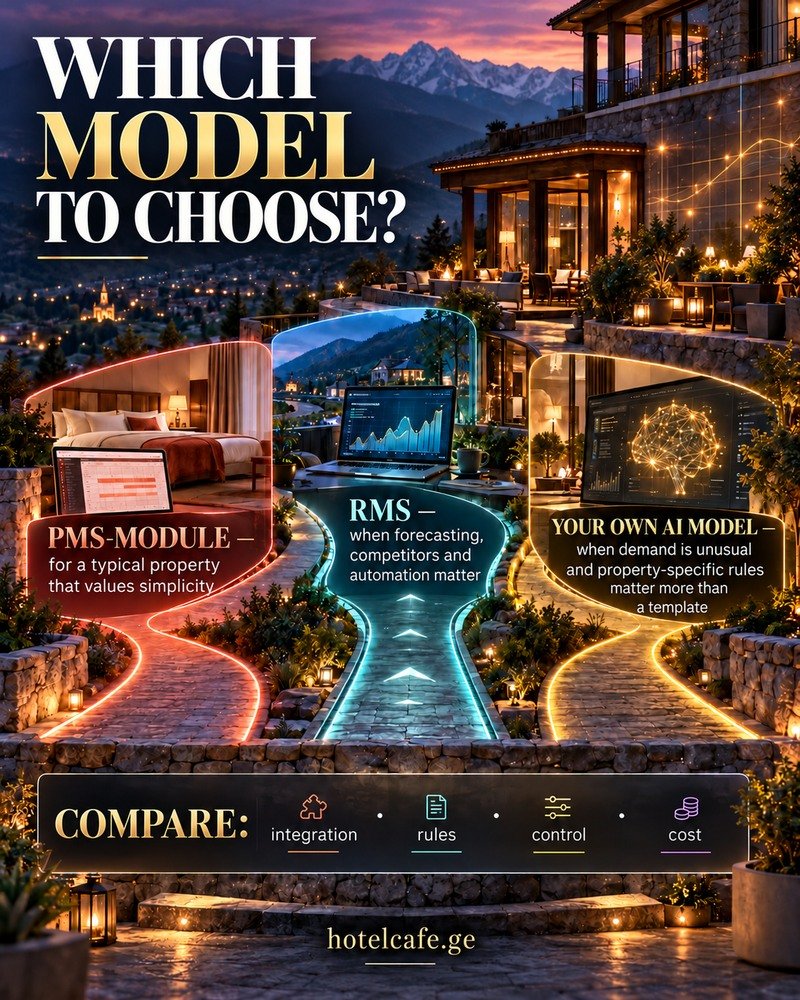 How to choose a hotel dynamic-pricing model